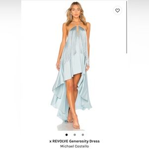 Michael Costello X revolve - generosity dress